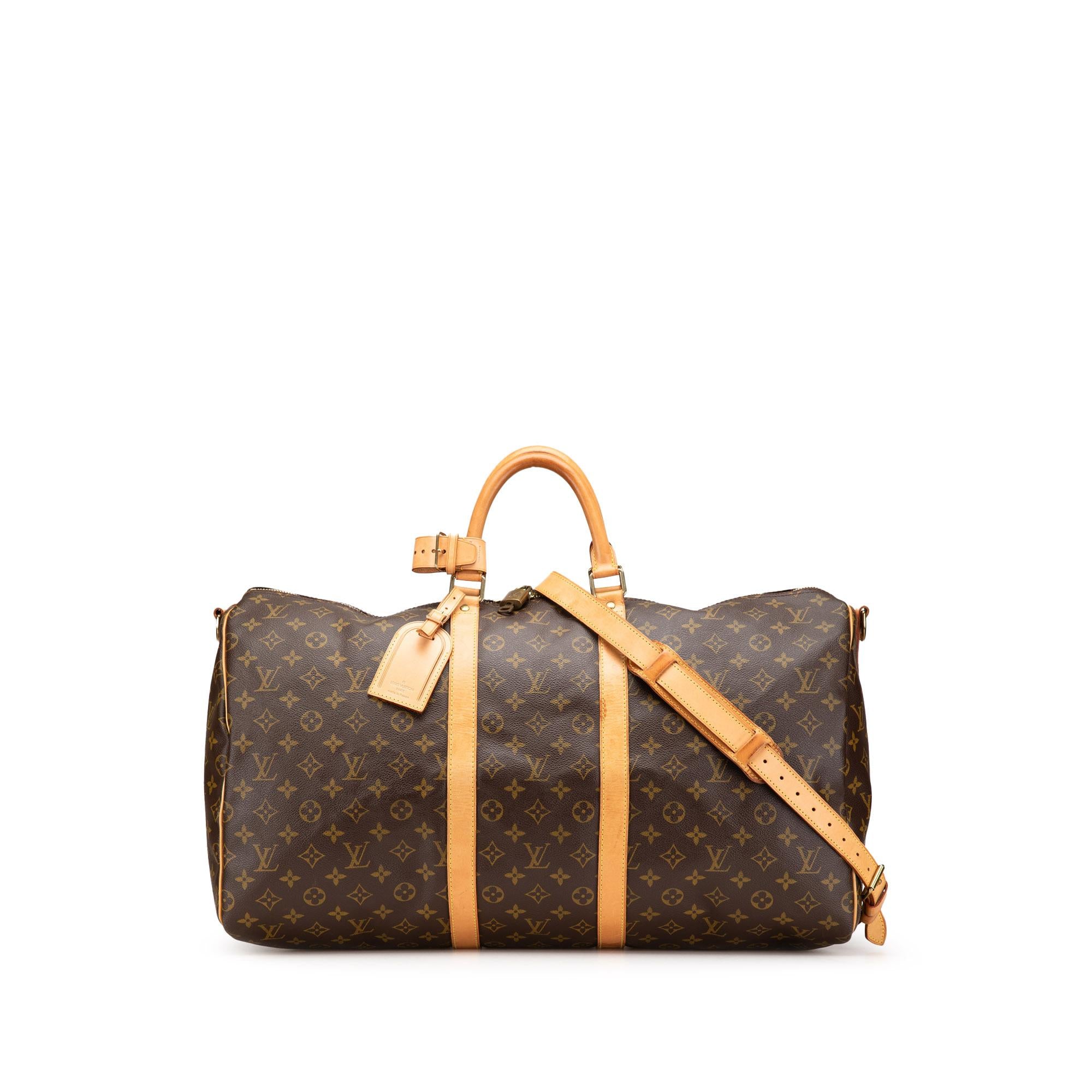 Louis Vuitton Monogram Keepall Bandouliere 55