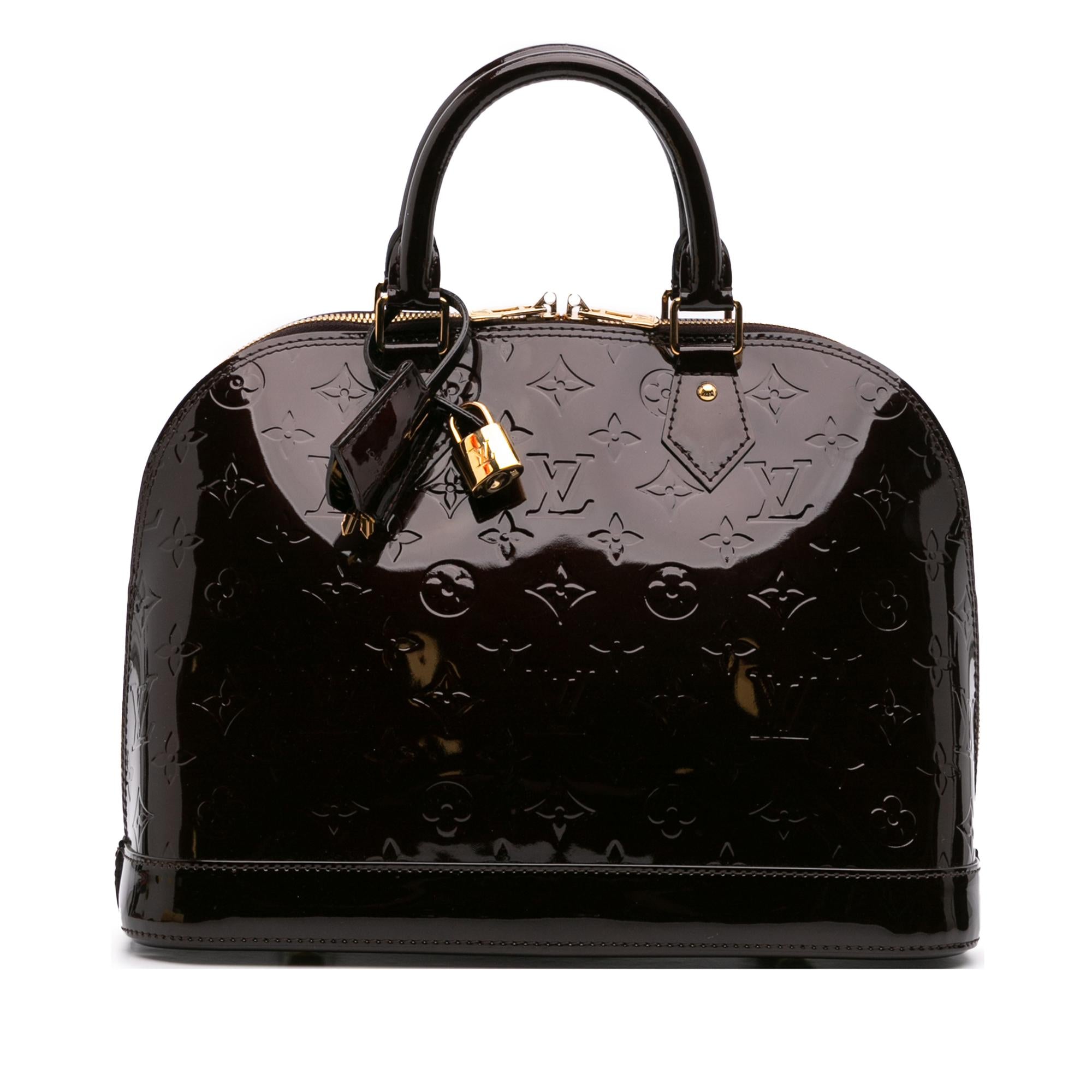 Louis Vuitton Monogram Vernis Alma PM