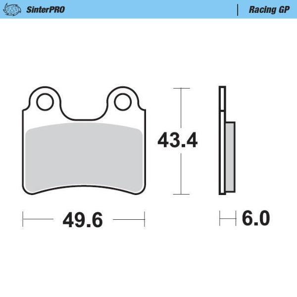 MOTO MASTER Moto Master Racing GP 99112 SinterPRO Brake Pads