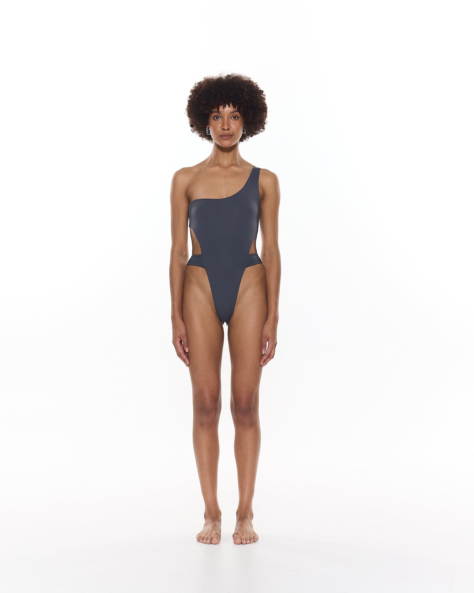 MYRASWIM Borne One Piece   Graphite