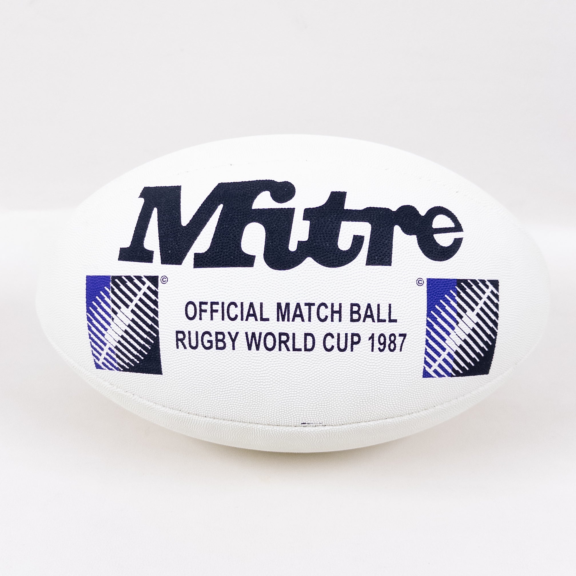 Mitre Rugby World Cup 1987 Ball   Original Match Ball   RWC New Zealand and France