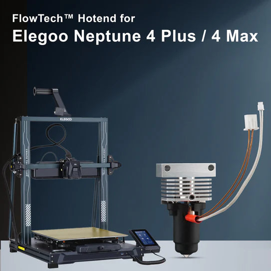 Micro Swiss FlowTechTM Hotend for ELEGOO Neptune 4 Plus / 4 Max