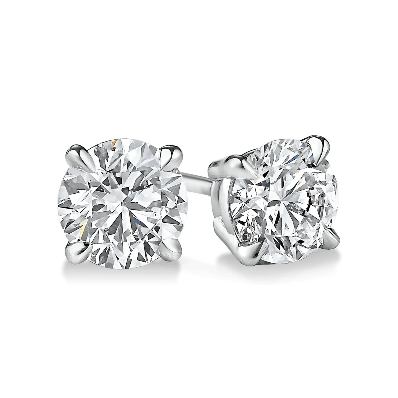 ANNA ZUCKERMAN 4 Carat Classic Studs by AZ Essentials