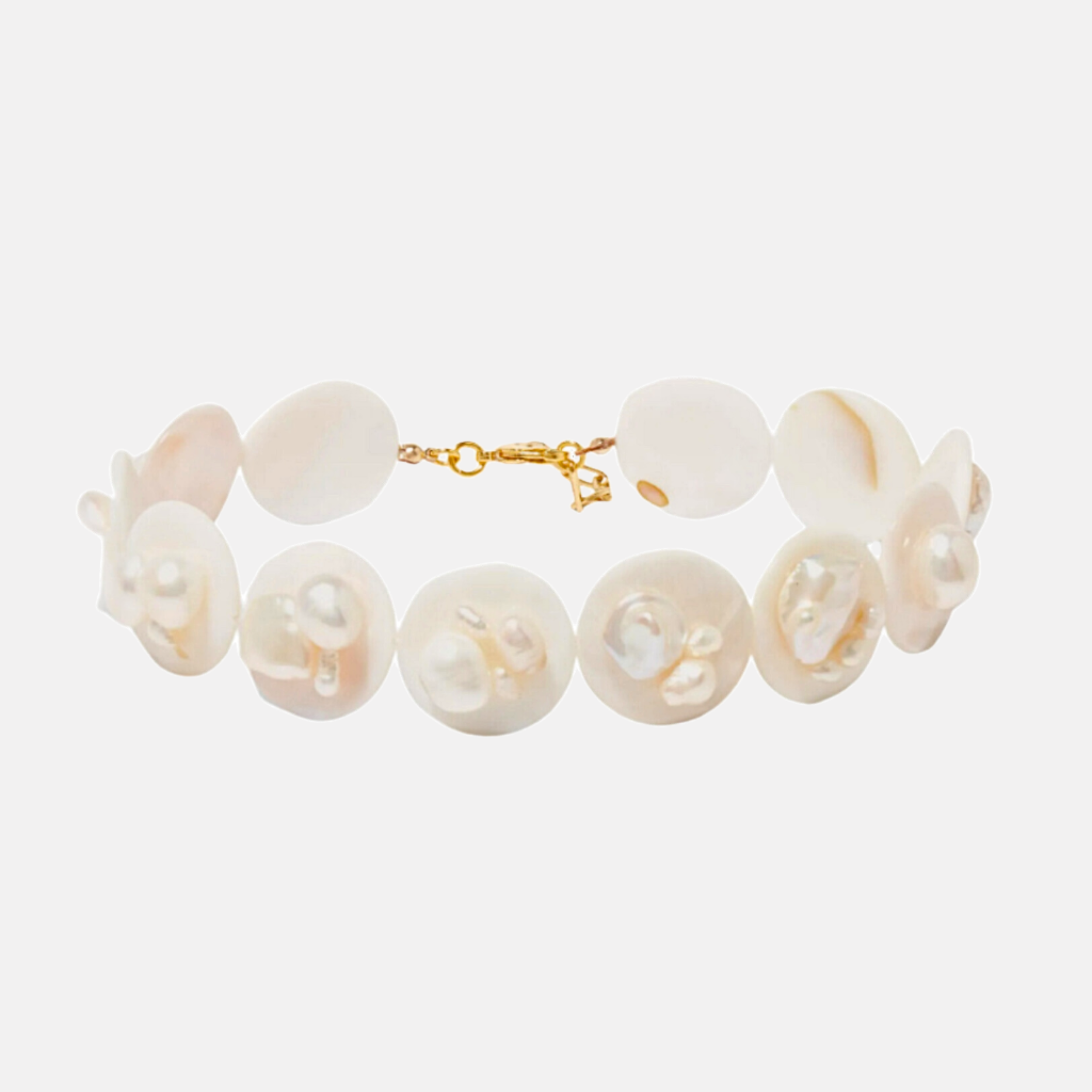ANITA BERISHA Mother of Pearl Choker