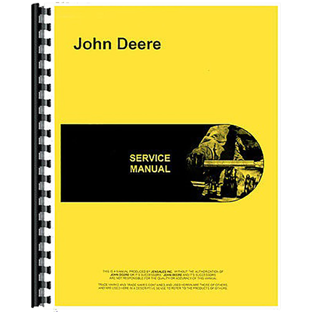 RELIABLE AFTERMARKET PARTS, INC® JD S SM2030 Service Manual Fits John Deere 8010 Tractor
