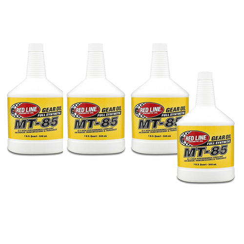 Red Line MT 85 75W85 GL 4 Gear Oil 1 Qt (Pack of 4)