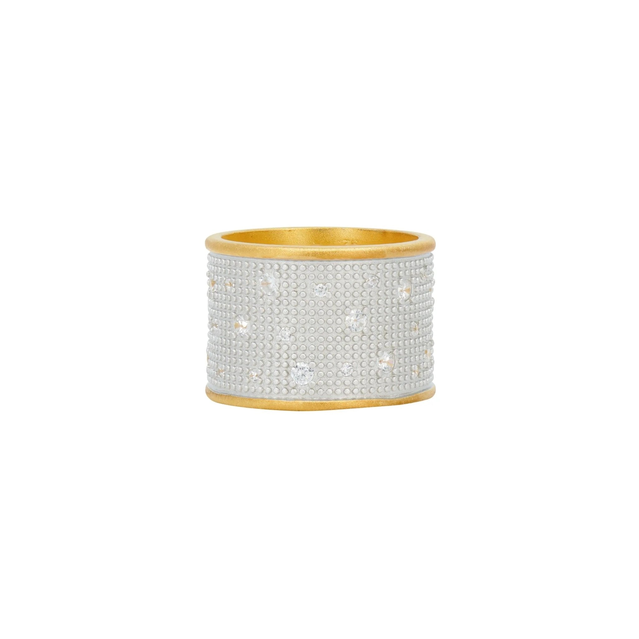 ARMOR OF HOPE Illuminated Coast Wide Band Ring