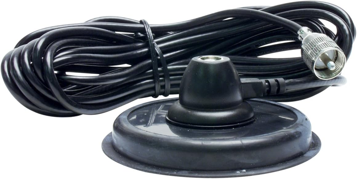 DAS INCORPORATED Antenna Magnet Mount 5" w/ 12" Cable   RP 510 RoadPro(R)
