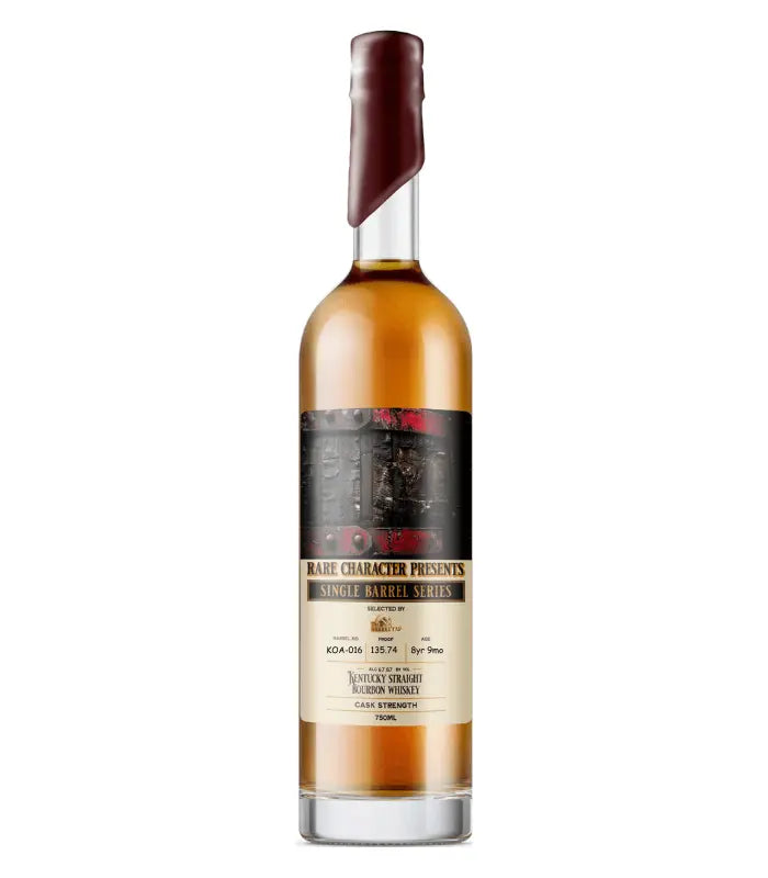 Rare Character Single Barrel Select "The Barrel Tap" Barrel KOA 016 135.74 Proof Bourbon