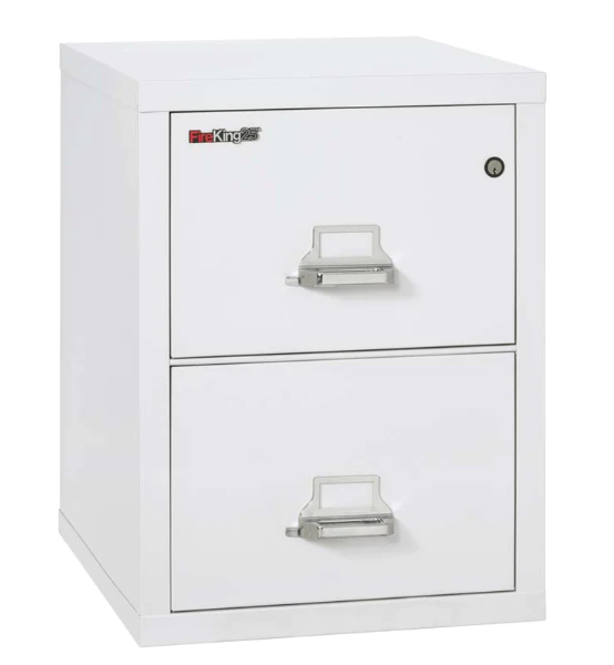 FireKing 2 2125 C Two Drawer Legal 25"D Vertical File Cabinet