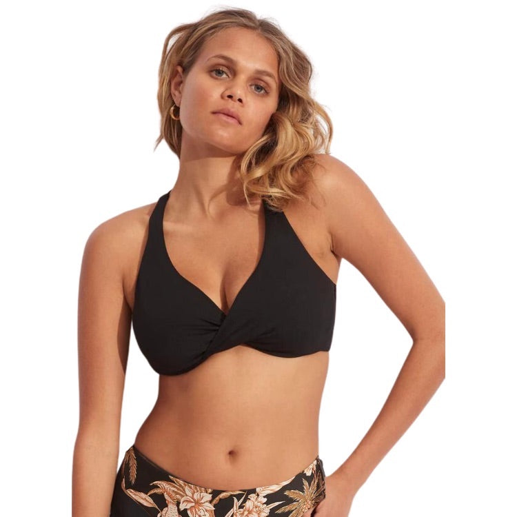 SEAFOLLY Castaway F Cup Wrap Bikini