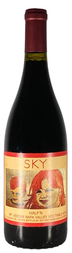 BOWLERWINE Sky Vineyards Zinfandel/Syrah "Half"n" Mount Veeder Napa Valley 2017