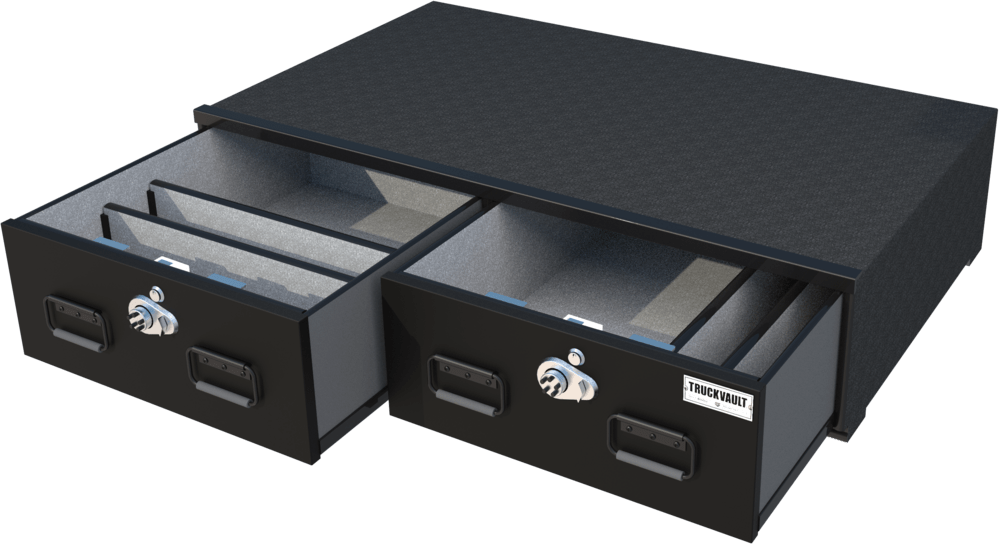 TruckVault Chevrolet Suburban Base Line Utility Height 2 Drawer (2015 2020)