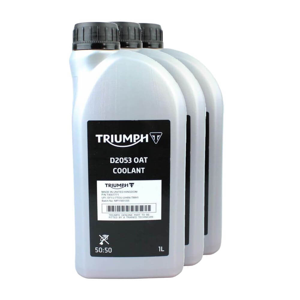 Triumph D2053 OAT Motorcycle Coolant 1L Multipack