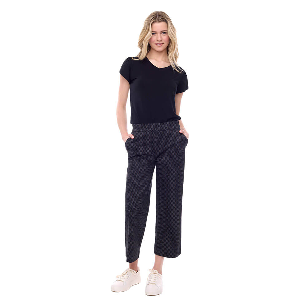 UP! PANTS UP! 24 Inch Ovaltine Ponte Gaucho Pant   Ovaltine FINAL SALE