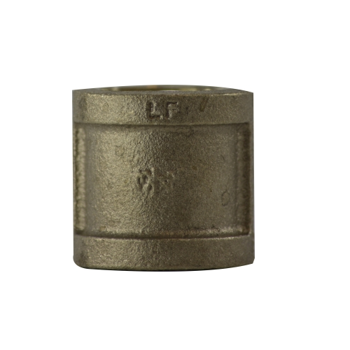 MIDLAND INDUSTRIES 1/2" Lead Free Red Brass Coupling 738103 08