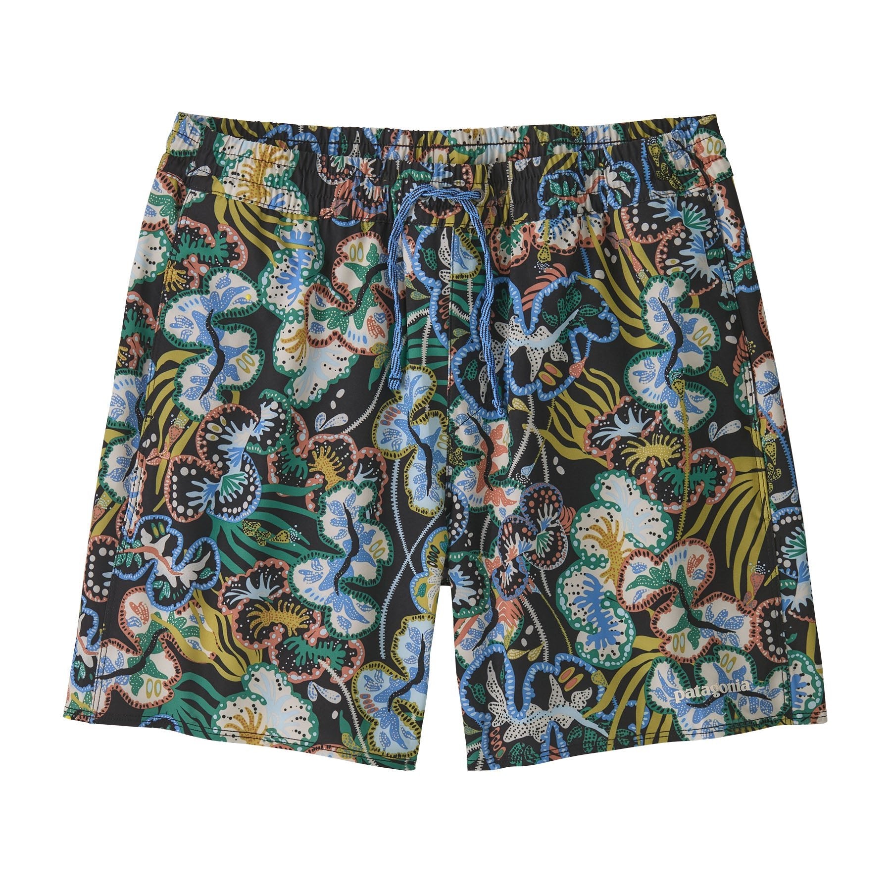 Patagonia Men's Men's Hydropeak Volley Shorts 16"   Undersea Black