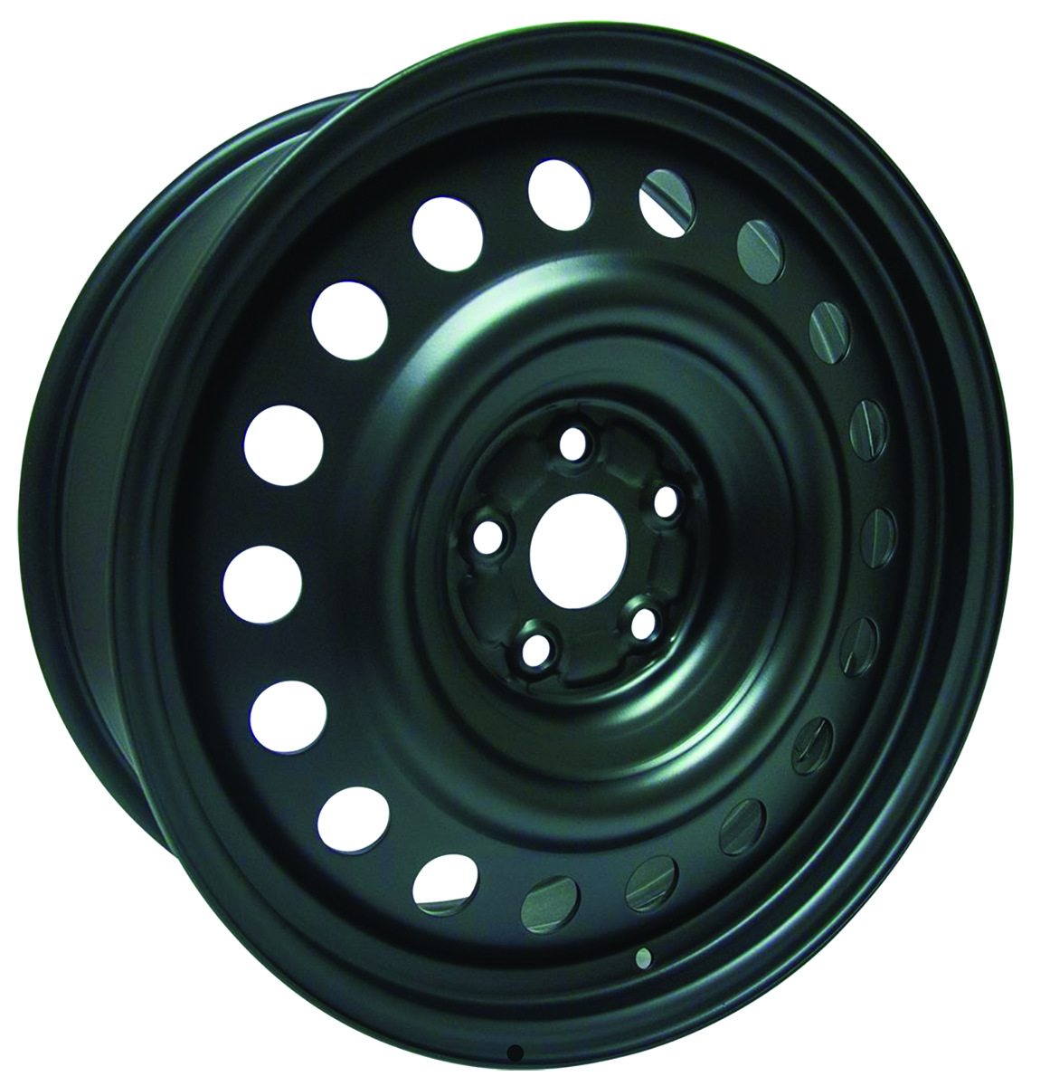 RTXWHEELS 19x7.5 RTX  Steel Wheels  x49512    Black , with 5x112 Bolt Pattern 38 Offset 57.1 HubBore