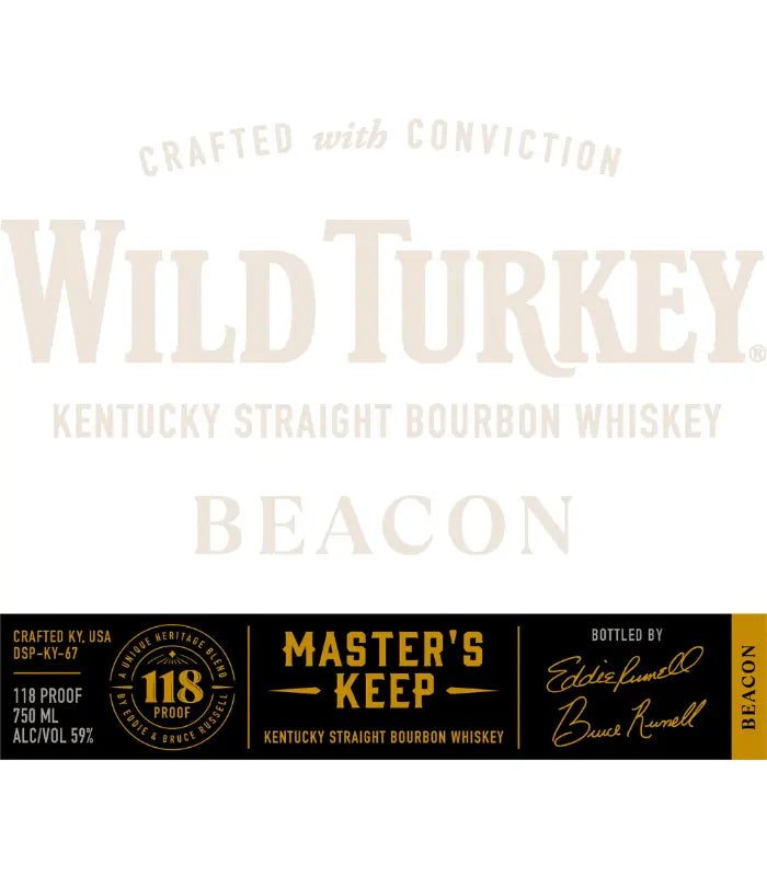 Wild Turkey Master’s Keep Beacon Straight Bourbon 750mL
