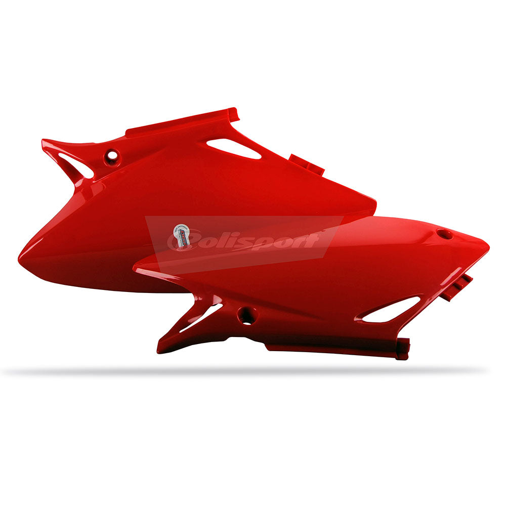 Polisport Side Panels   Honda CRF450R 2002 04   Red