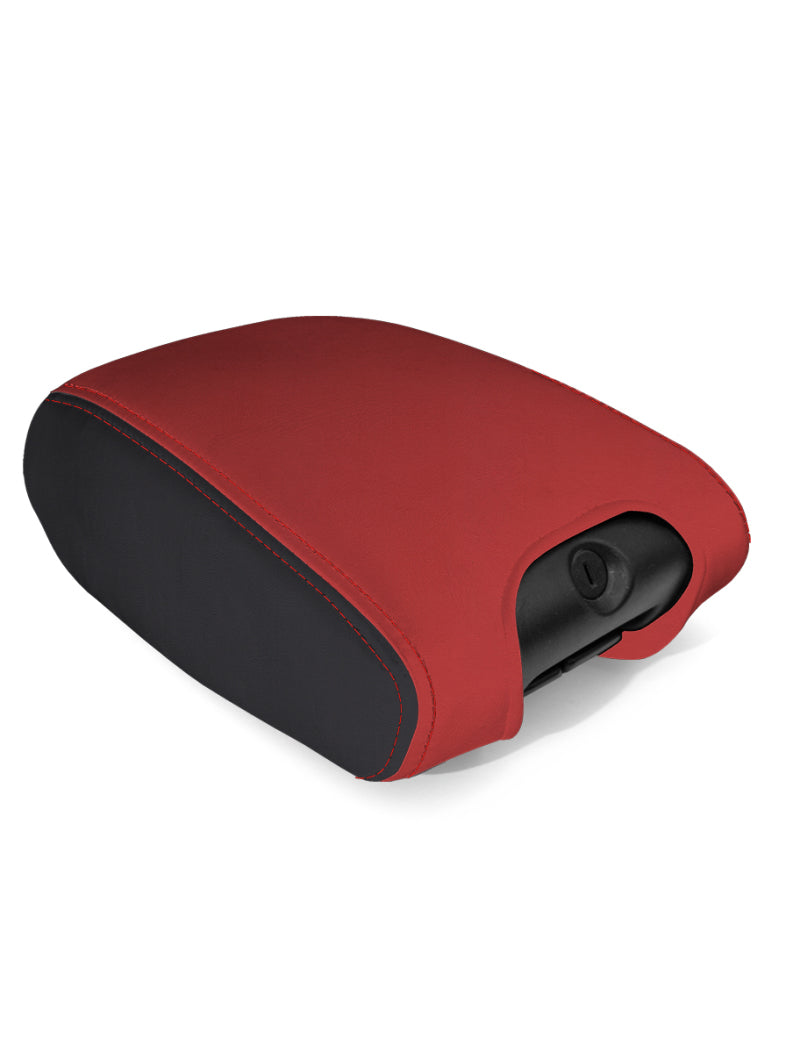 PRP SEATS PRP 11 18 Jeep Wrangler JK Center Console Cover   Black/Red