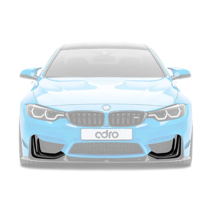 ADRO Carbon Fibre Front Bumper Air Duct Cover BMW F80 F82 M3 M4 14 20