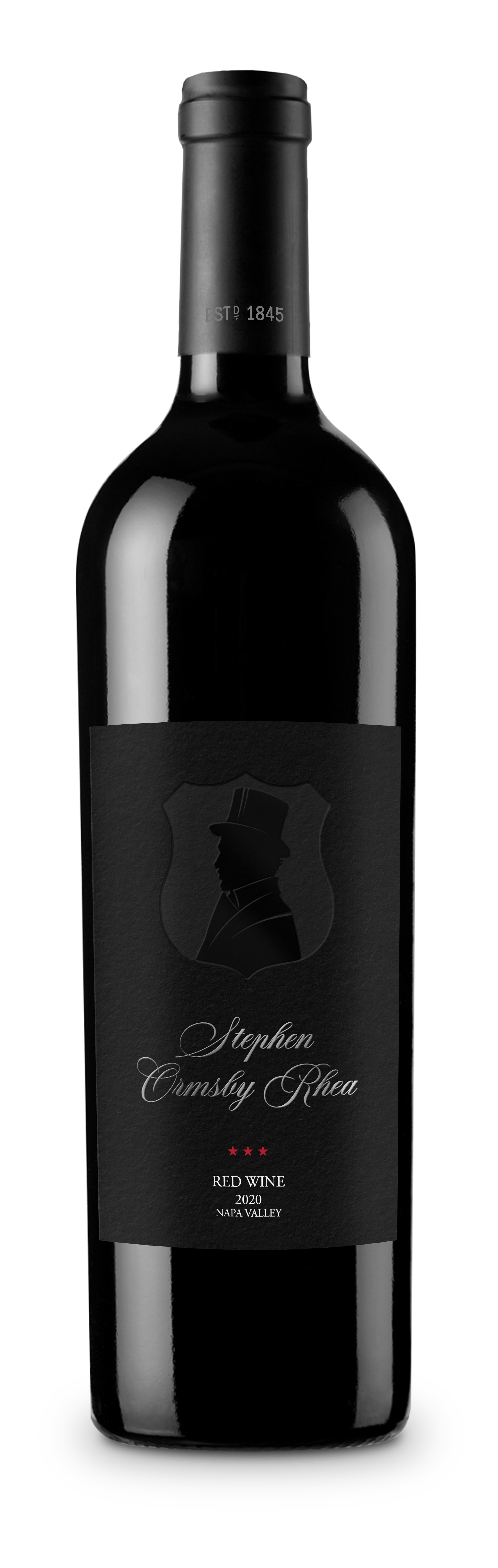 ALPHA SIGMA PHI   MYSTIC CIRCLE Founders Red   Stephen Ormsby Rhea   2020 Red Wine   Napa Valley
