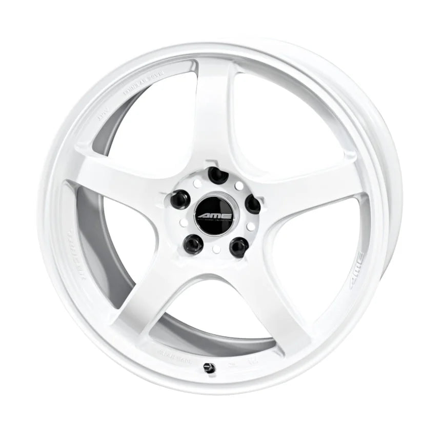AME TRACER GTV Alloy Wheel 17x8.5 ET30 5x114 White