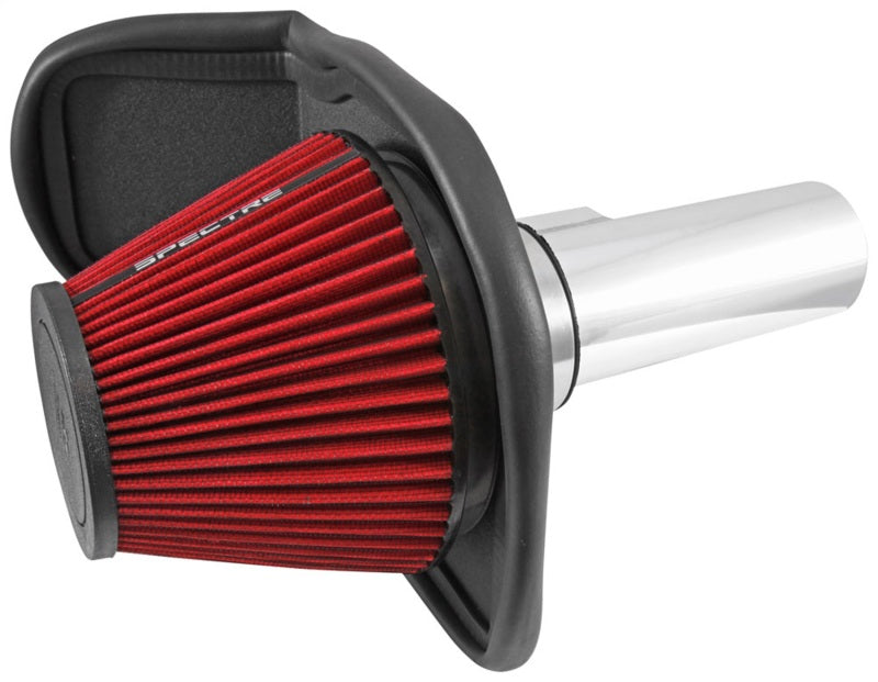 Spectre 11 15 Chevy Cruze 1.4L Air Intake Kit   Polished w/Red Filter