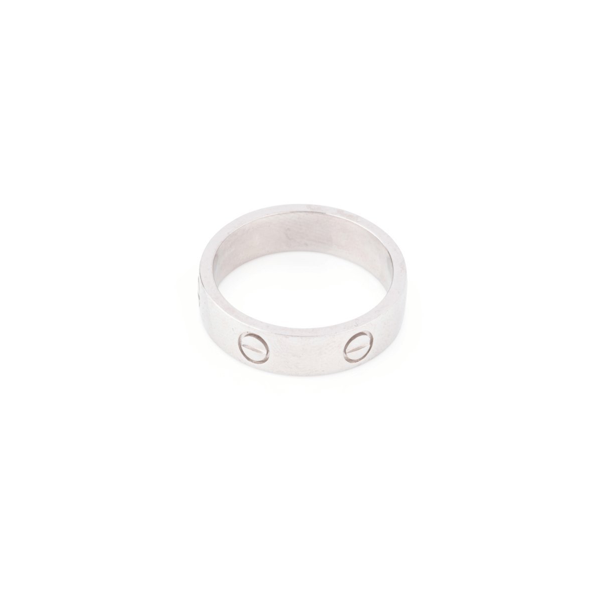 BGC CARTIER “Love” wedding ring in platinum