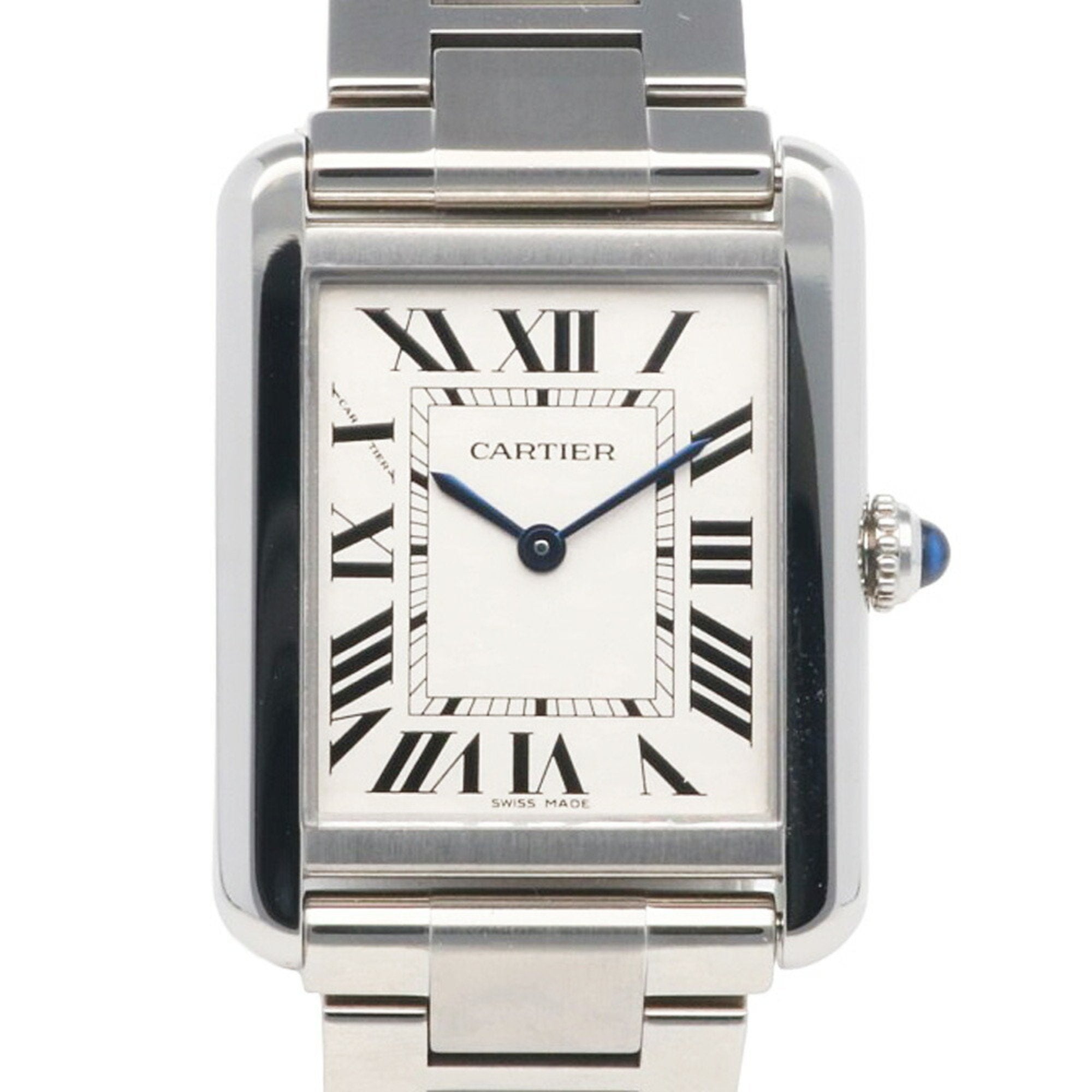 2275 Cartier Tank Solo Stainless Steel Wristwatch (Pre Owned)