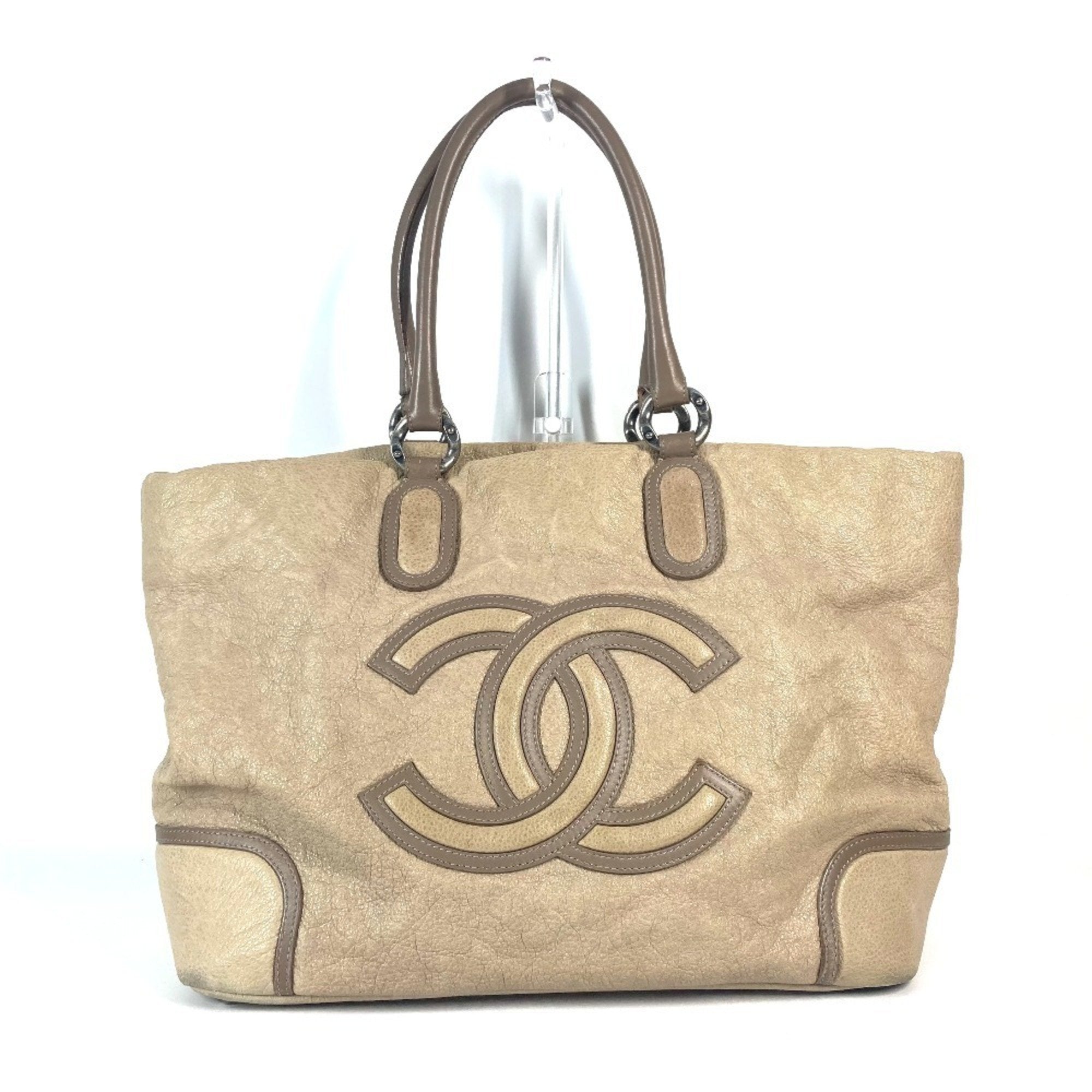 2275 Chanel Leather Shoulder Bag Tote Bag (Pre Owned)