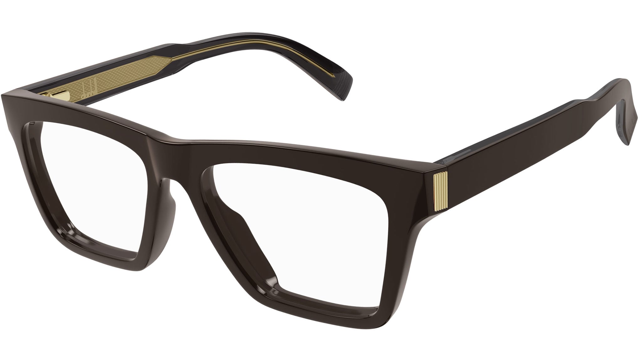 DUNHILL DU0080O 004 Dark Brown