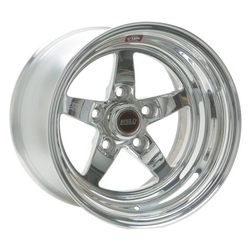 Weld S71 15x8.33 / 5x4.5 BP / 3.5in. BS Polished Wheel (Low Pad)   Non Beadlock