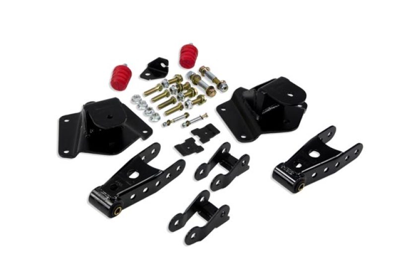 Belltech SHACKLE AND HANGER KIT 95 99 Tahoe/Yukon 4 door 4inch