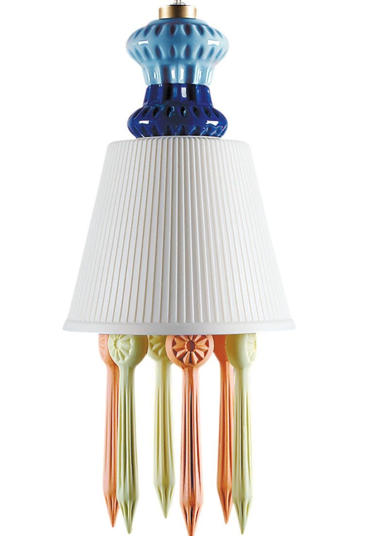 LLADRO Belle De Nuit Ceiling Lamp With Lithophane And Tears  Multicolor (US)