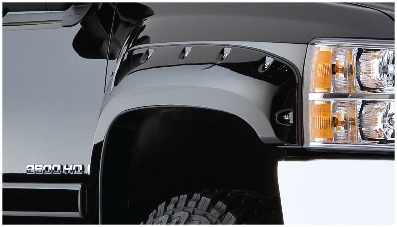 Bushwacker 89 90 Ford Bronco II Cutout Style Flares 2pc   Black