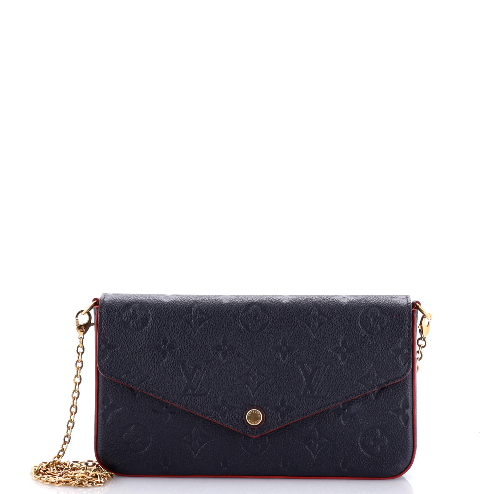 2860 Felicie Pochette Monogram Empreinte Leather