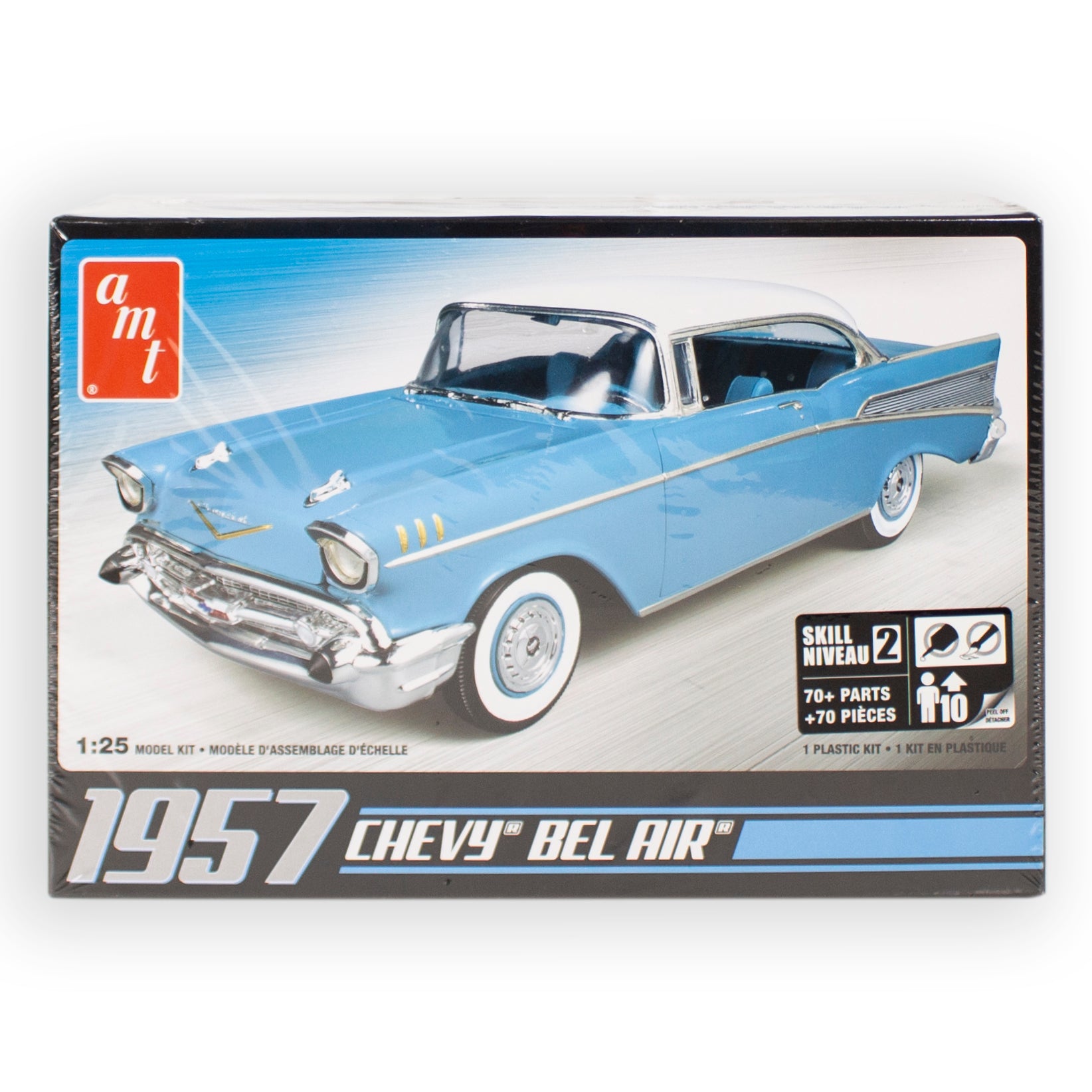 1957 Chevy Bel Air Model Car Kit AMT638