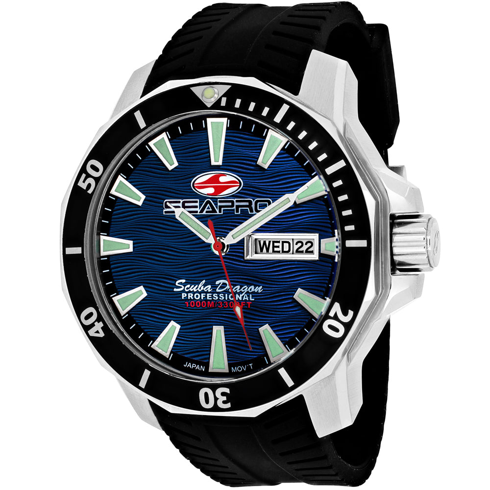 2355 Seapro Men's Blue dial Watch