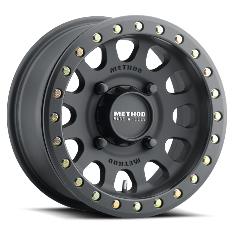 METHOD WHEELS Method MR401 UTV Beadlock 15x7 / 5+2/38mm Offset / 5x4.5 / 72 CB Matte Black Wheel