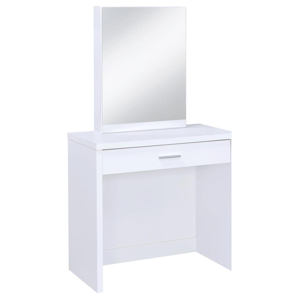 2736 Harvey 2 piece Vanity Set with Lift Top Stool White