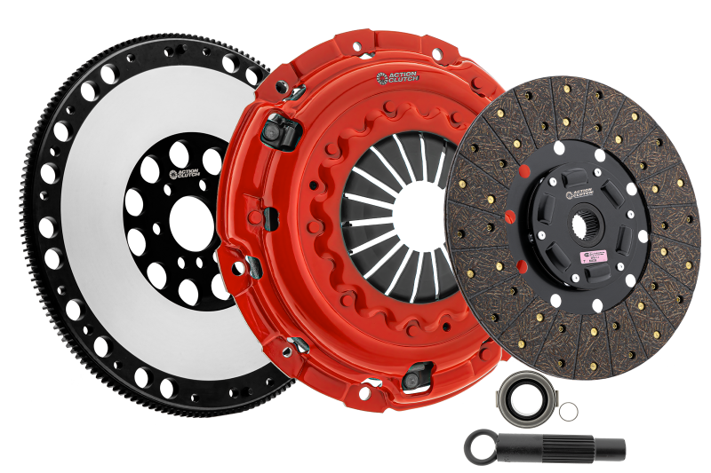 Action Clutch 03 12 Honda Accord 2.4L (K24A4) Stage 1 Clutch Kit (1OS) w/Lightened Flywheel