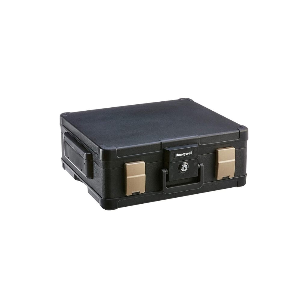 Honeywell 1104 Large Security Chest UL Certified 60 Minute Fireproof 100 Hour Waterproof Dual Compression Latches