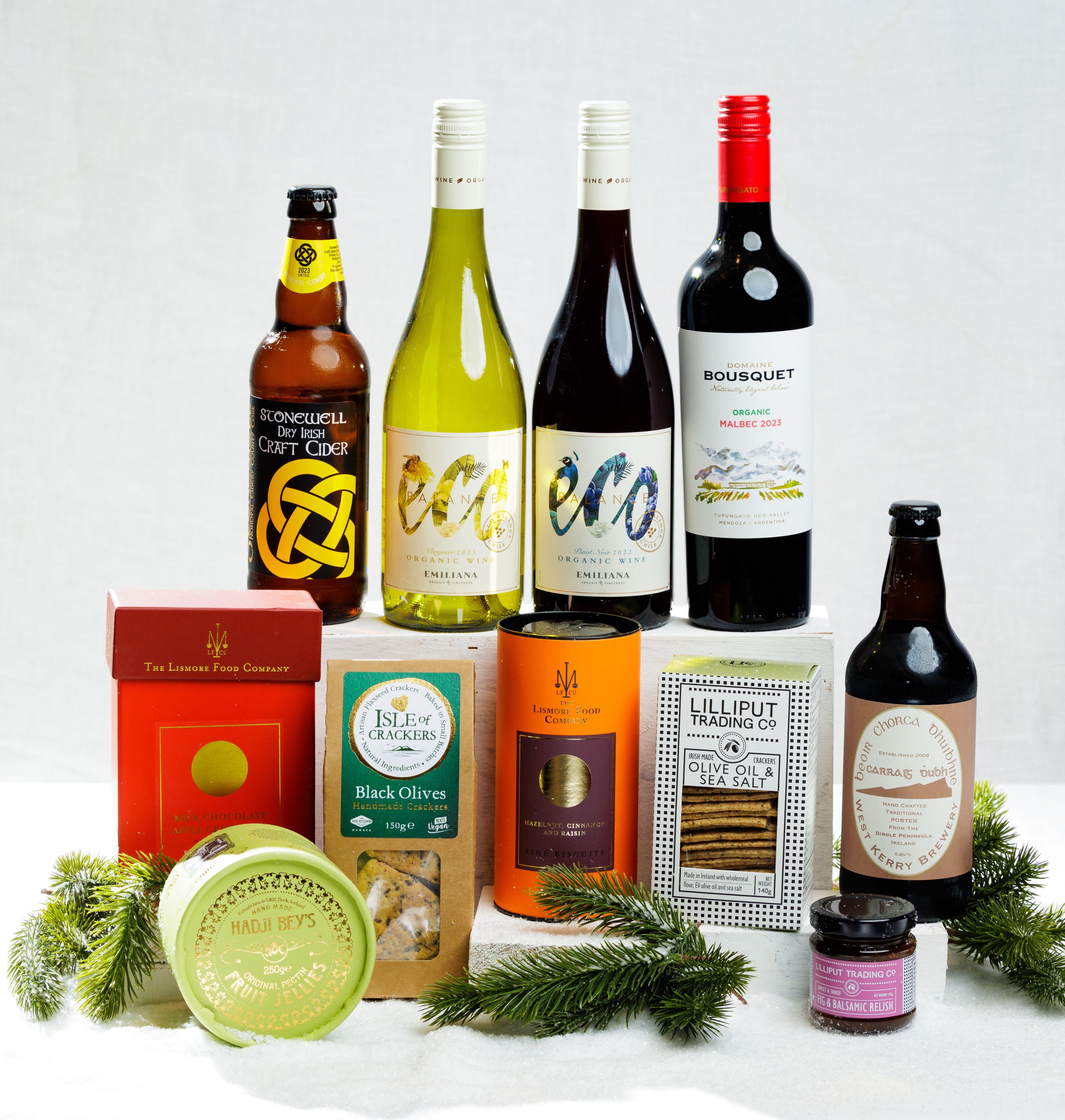 SEARSONS WINE MERCHANTS Irish & Organic Hamper