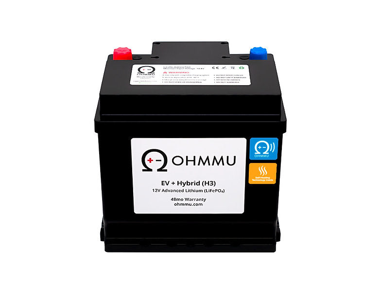 OHMMU Mustang Mach E 12 Volt Lithium Battery, 2021 2024