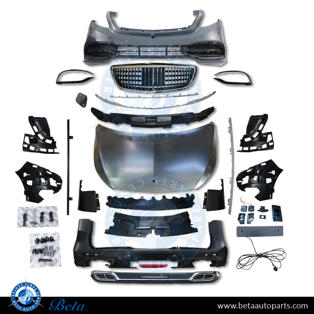 BETAAUTOPARTS Mercedes Vito W447 (2015 Up), Body Kit Upgrade To Maybach Look with Radiator Grille, China