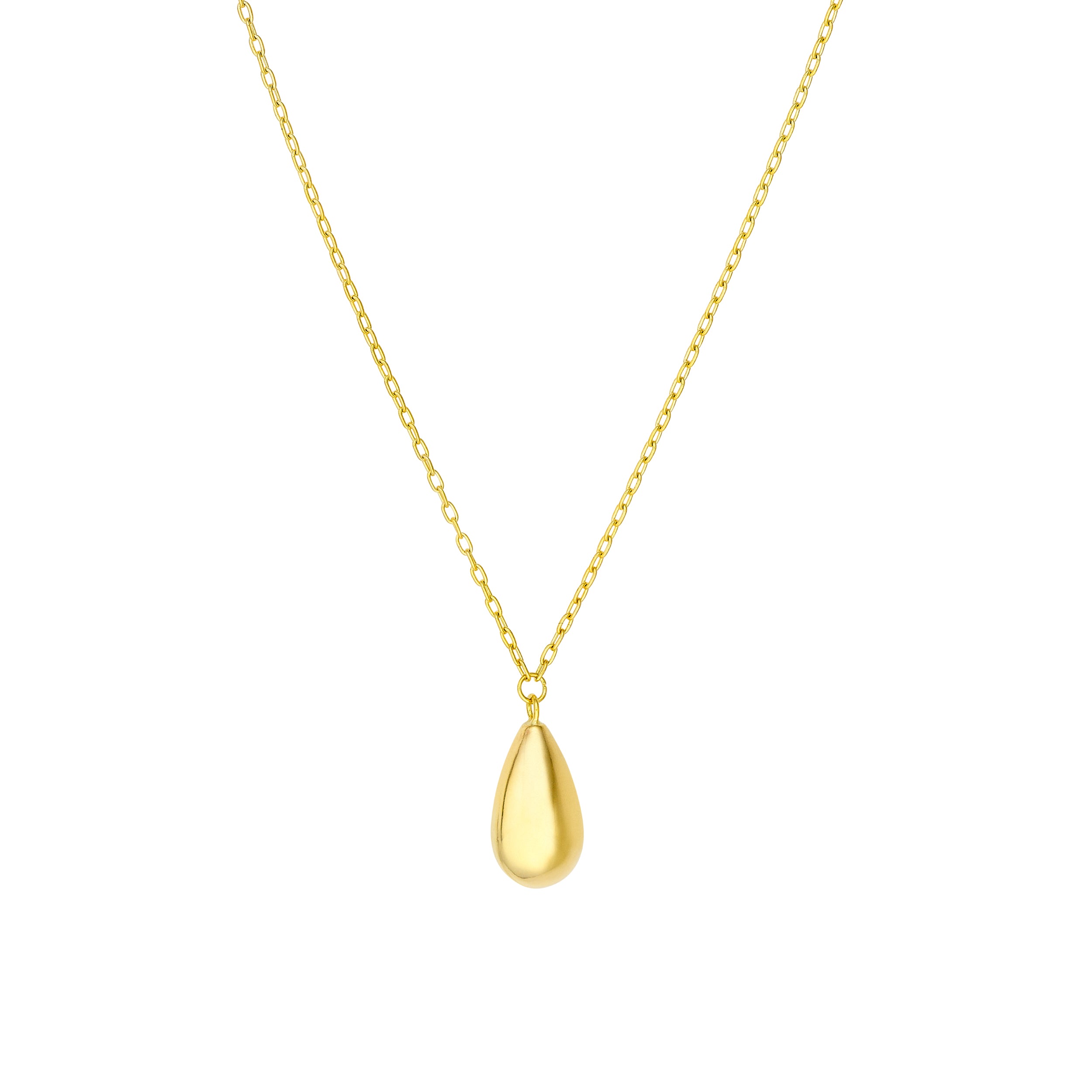 NA Bombe Teardrop Pendant Necklace