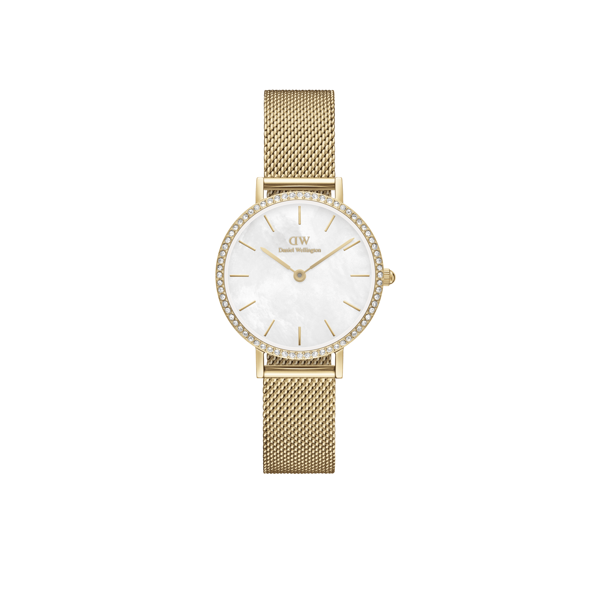 DANIEL WELLINGTON Petite Lumine Bezel Evergold MOP