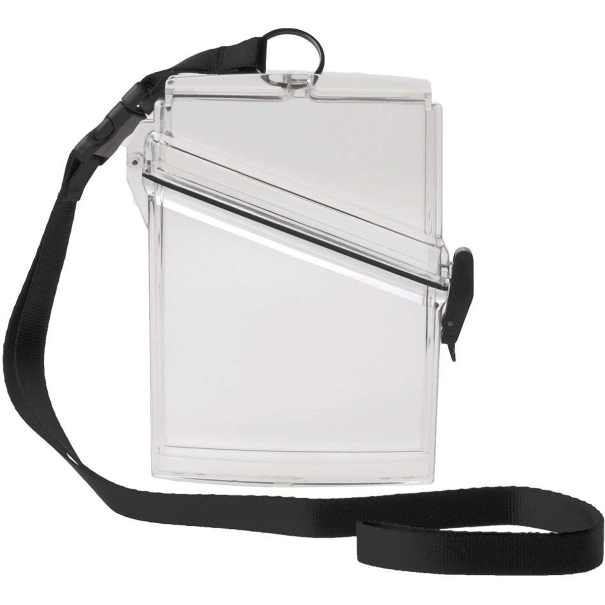 Witz Passport Locker Lightweight Waterproof Sport Case with Lanyard   Clear